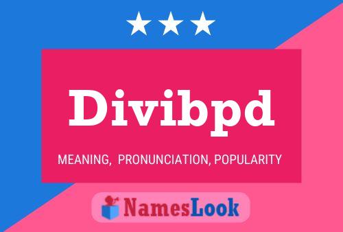 ملصق اسم Divibpd