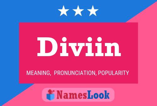 ملصق اسم Diviin