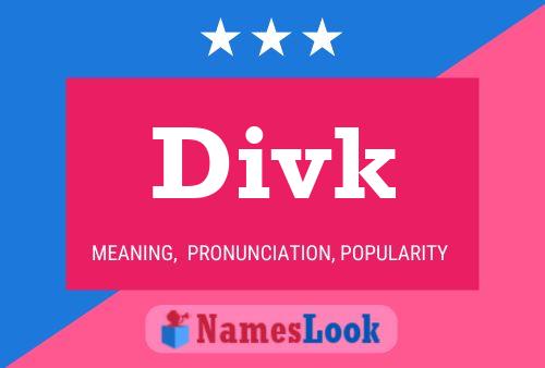 ملصق اسم Divk