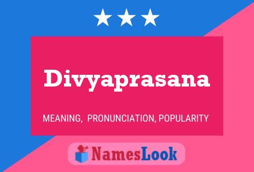 ملصق اسم Divyaprasana