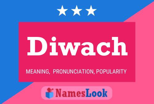 ملصق اسم Diwach