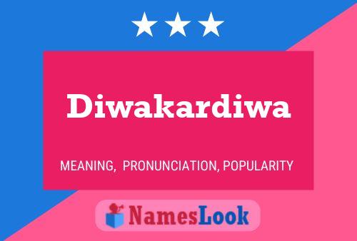 ملصق اسم Diwakardiwa