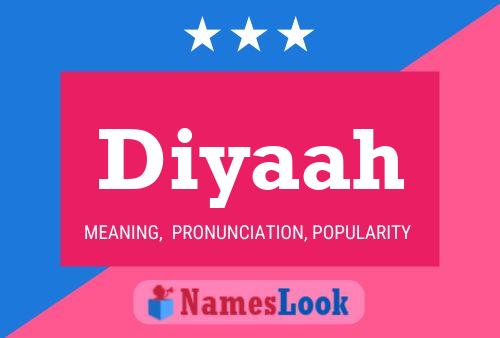 ملصق اسم Diyaah