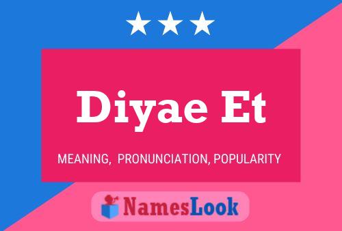 ملصق اسم Diyae Et