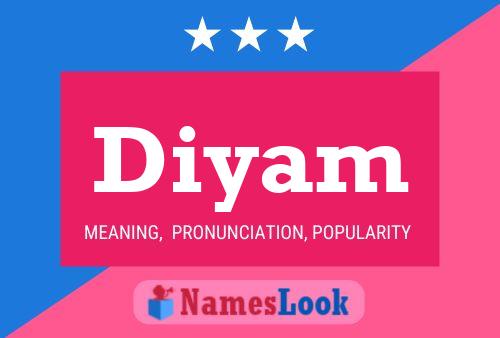 ملصق اسم Diyam