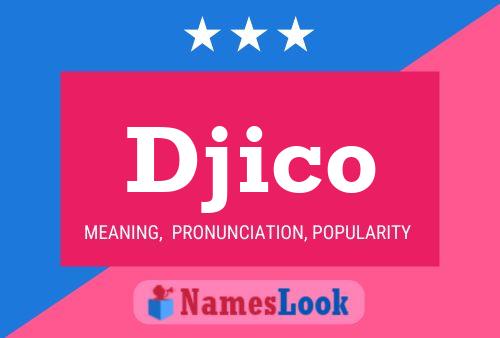 ملصق اسم Djico