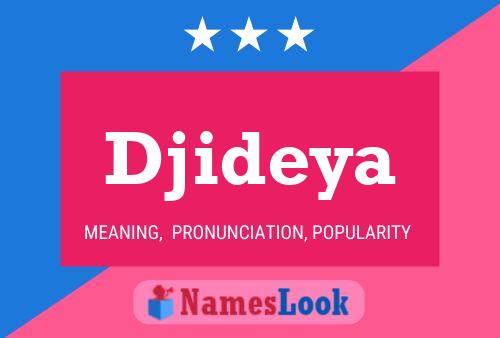 ملصق اسم Djideya