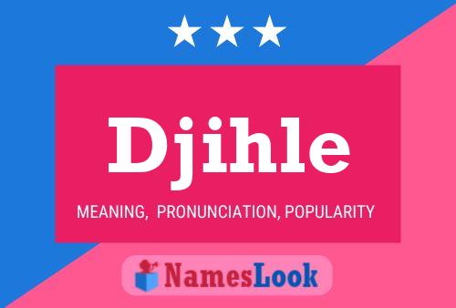 ملصق اسم Djihle