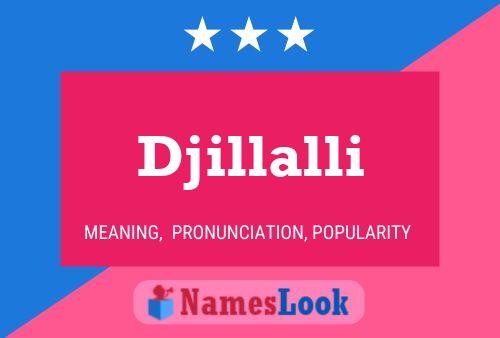 ملصق اسم Djillalli