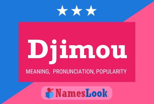 ملصق اسم Djimou