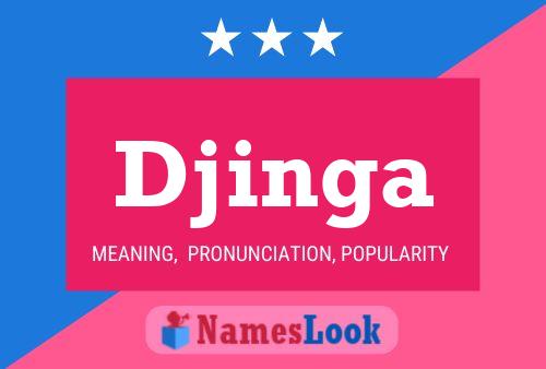 ملصق اسم Djinga