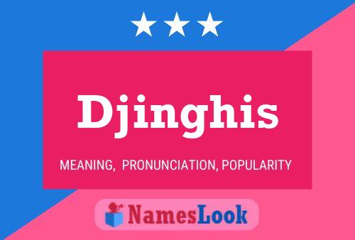 ملصق اسم Djinghis