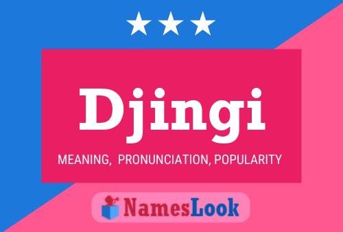 ملصق اسم Djingi