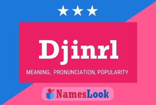 ملصق اسم Djinrl