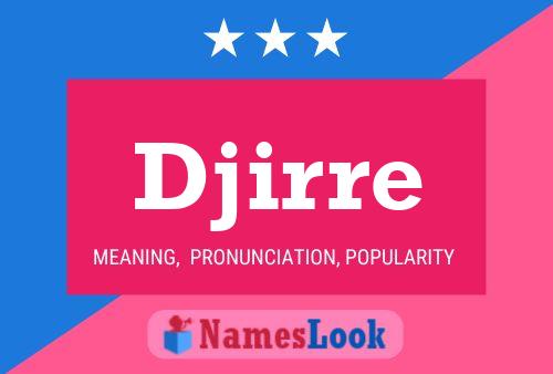 ملصق اسم Djirre