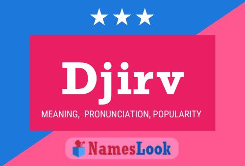 ملصق اسم Djirv