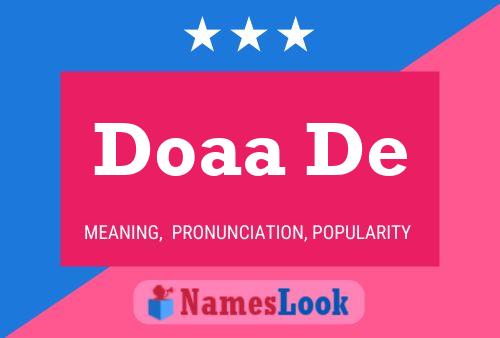 ملصق اسم Doaa De