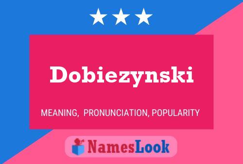 ملصق اسم Dobiezynski