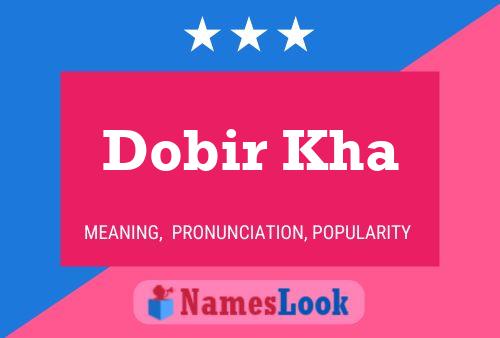 ملصق اسم Dobir Kha