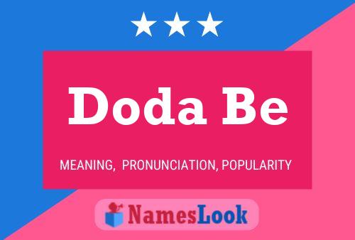 ملصق اسم Doda Be