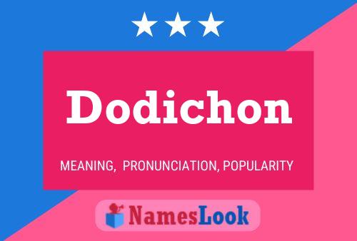 ملصق اسم Dodichon