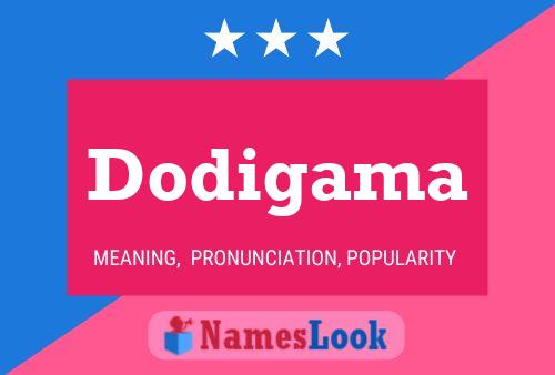 ملصق اسم Dodigama