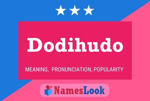 ملصق اسم Dodihudo