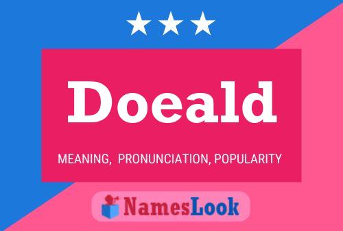 ملصق اسم Doeald