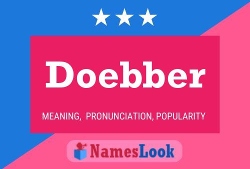 ملصق اسم Doebber