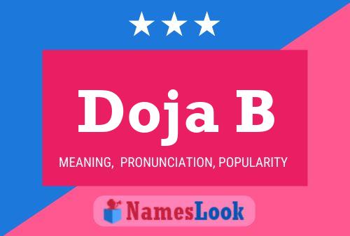 ملصق اسم Doja B