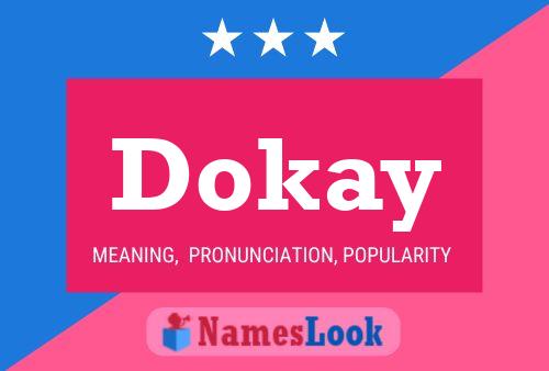 ملصق اسم Dokay