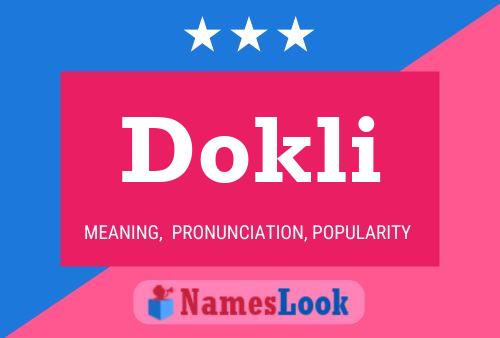 ملصق اسم Dokli