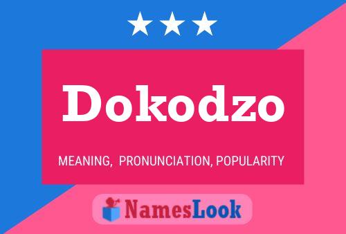 ملصق اسم Dokodzo