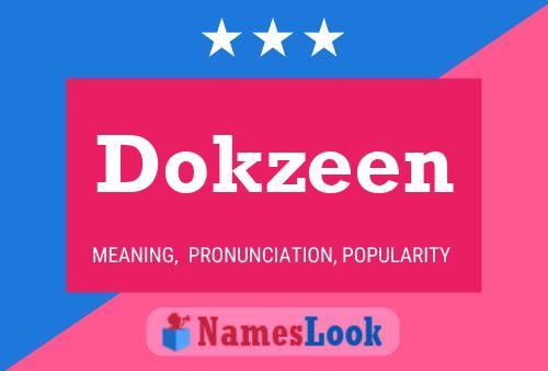 ملصق اسم Dokzeen