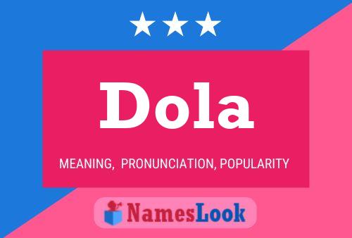 ملصق اسم Dola