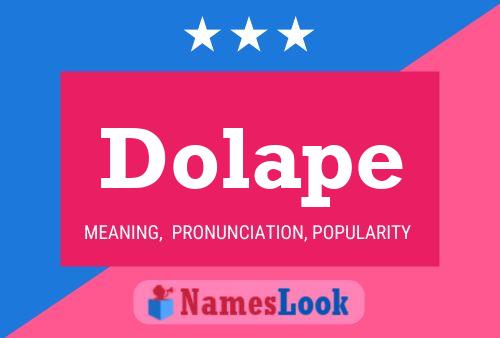 ملصق اسم Dolape