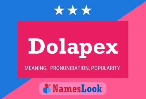 ملصق اسم Dolapex