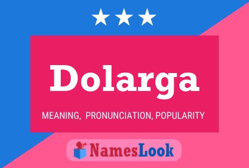 ملصق اسم Dolarga