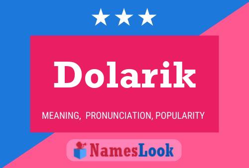 ملصق اسم Dolarik