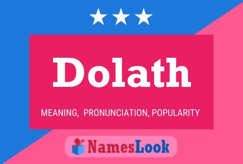 ملصق اسم Dolath