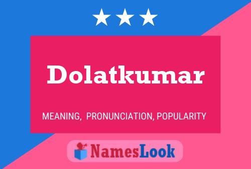 ملصق اسم Dolatkumar