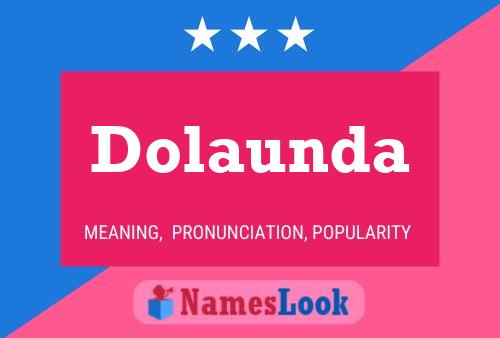 ملصق اسم Dolaunda