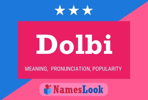 ملصق اسم Dolbi