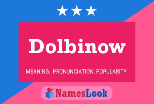 ملصق اسم Dolbinow