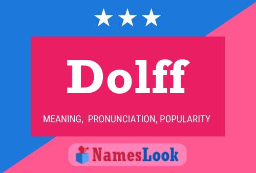 ملصق اسم Dolff