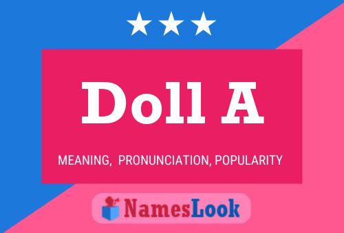 ملصق اسم Doll A