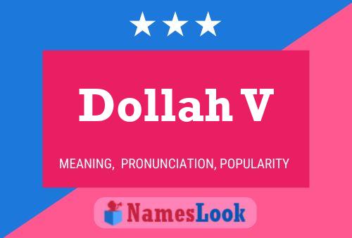 ملصق اسم Dollah V