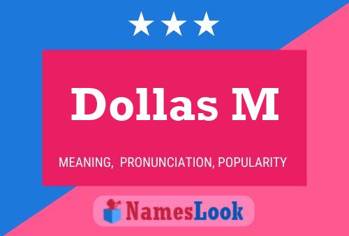 ملصق اسم Dollas M