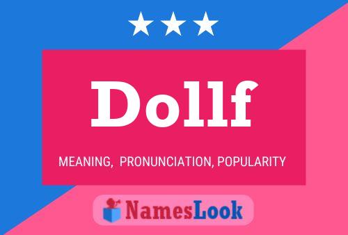 ملصق اسم Dollf