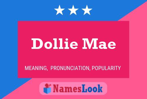 ملصق اسم Dollie Mae